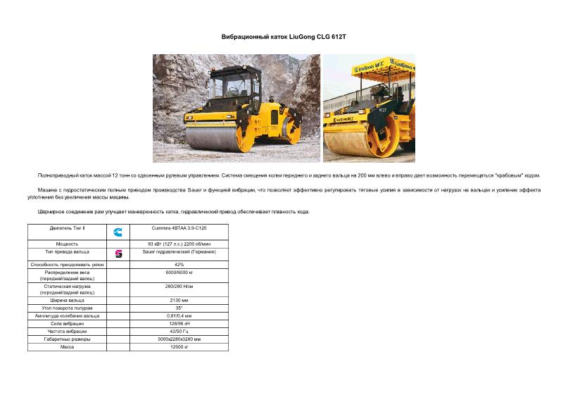      LiuGong CLG 612T