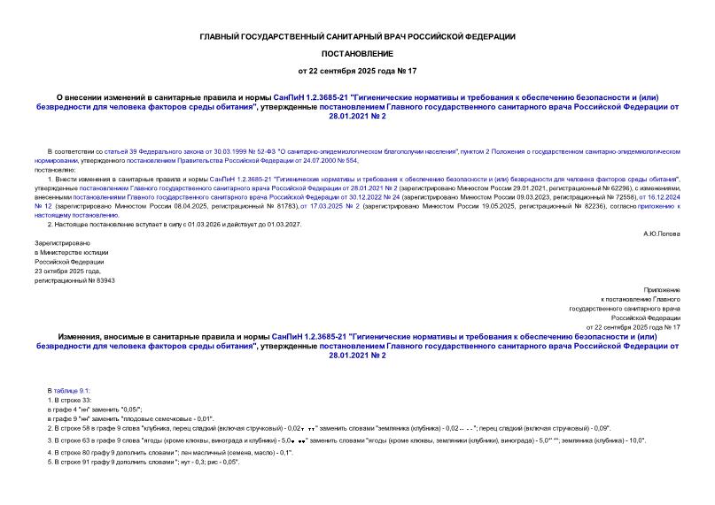  17          1.2.3685-21 