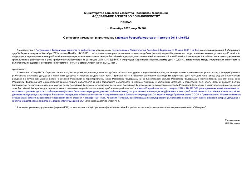  704          1  2018 .  522