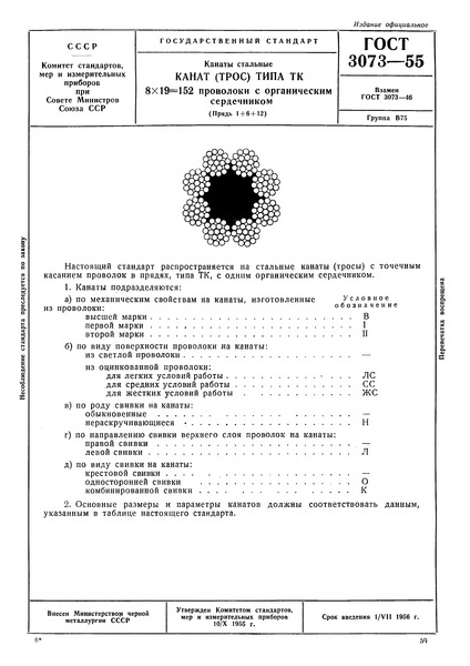  3073-55  .  ()   8x19 =152    .  1+6+12