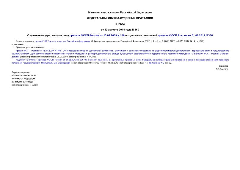         13.04.2009 N 106        01.08.2012 N 336