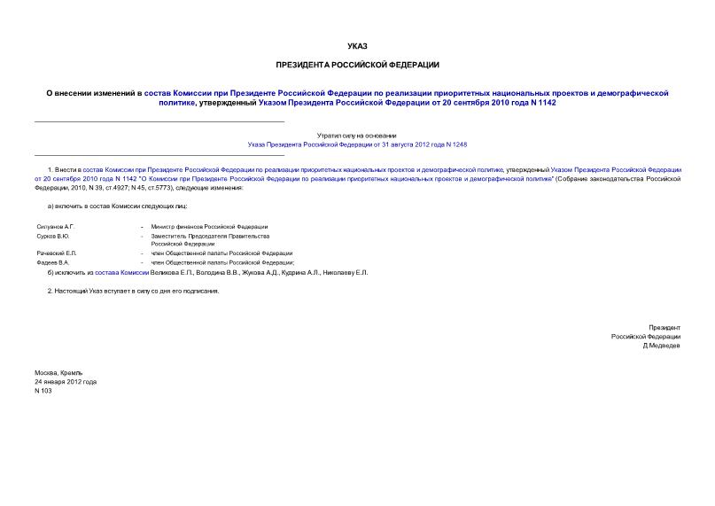                  ,       20  2010  N 1142