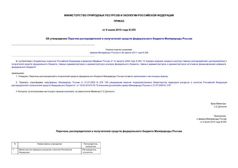            (       (     )  26.04.2011 N 238)