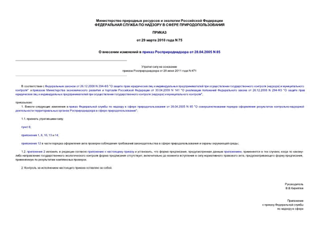        28.04.2005 N 85